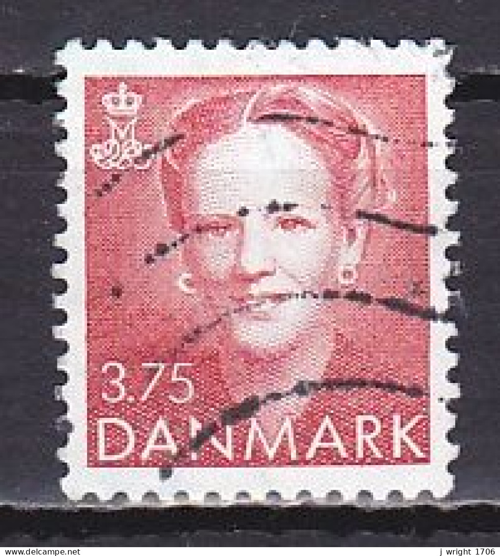 Denmark, 1992, Queen Margrethe II, 3.75kr, USED - Gebruikt