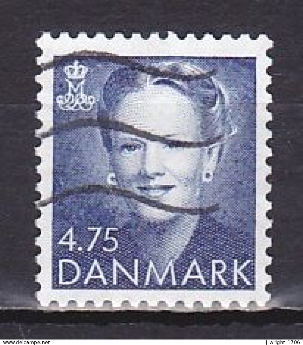 Denmark, 1991, Queen Margrethe II, 4.75kr, USED - Usado