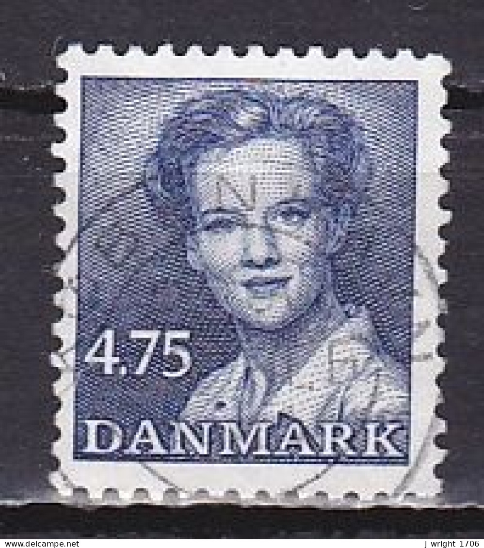 Denmark, 1990, Queen Margrethe II, 4.75kr, USED - Gebruikt