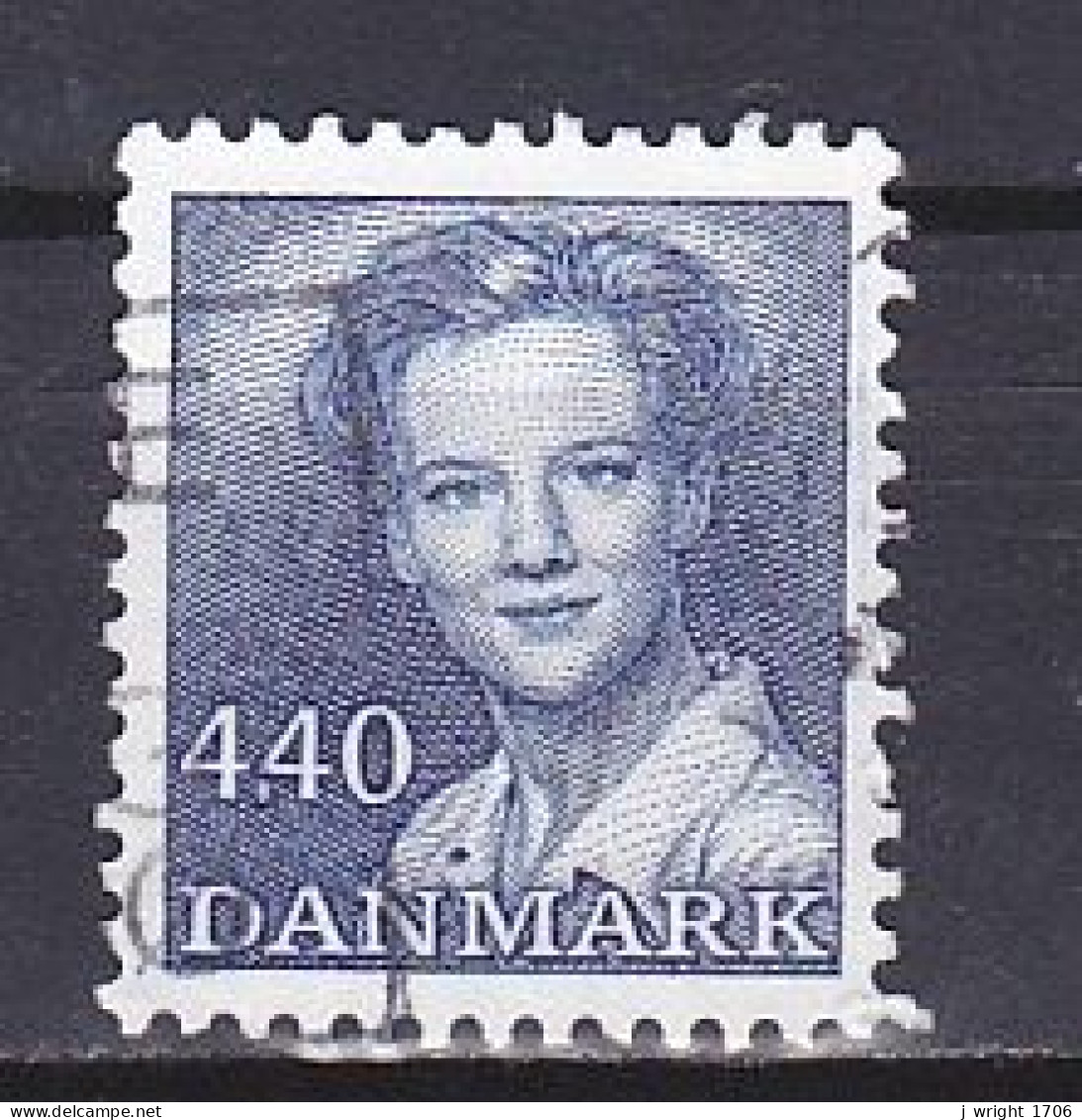 Denmark, 1989, Queen Margrethe II, 4.40kr, USED - Gebraucht