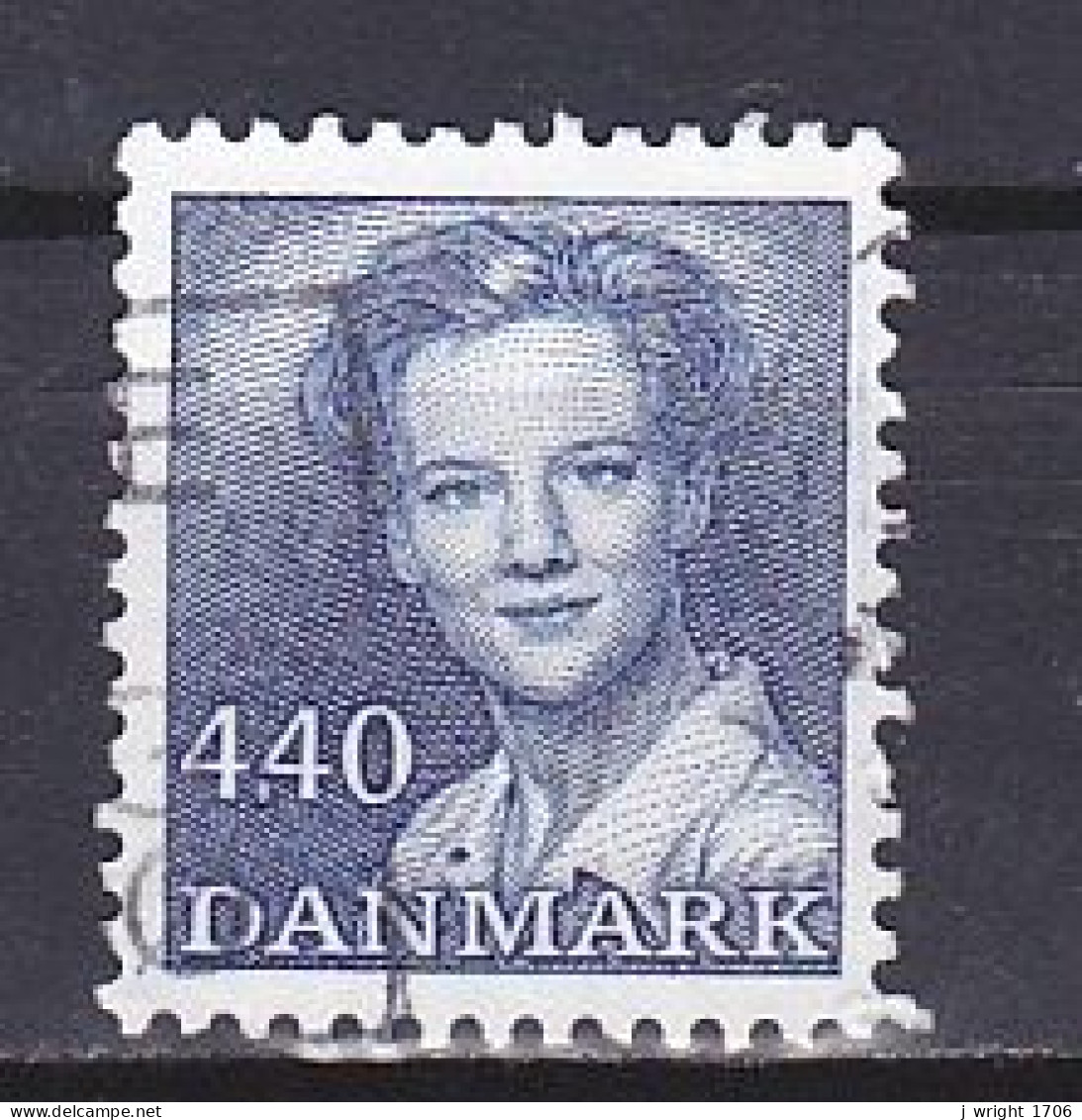 Denmark, 1989, Queen Margrethe II, 4.40kr, USED - Oblitérés