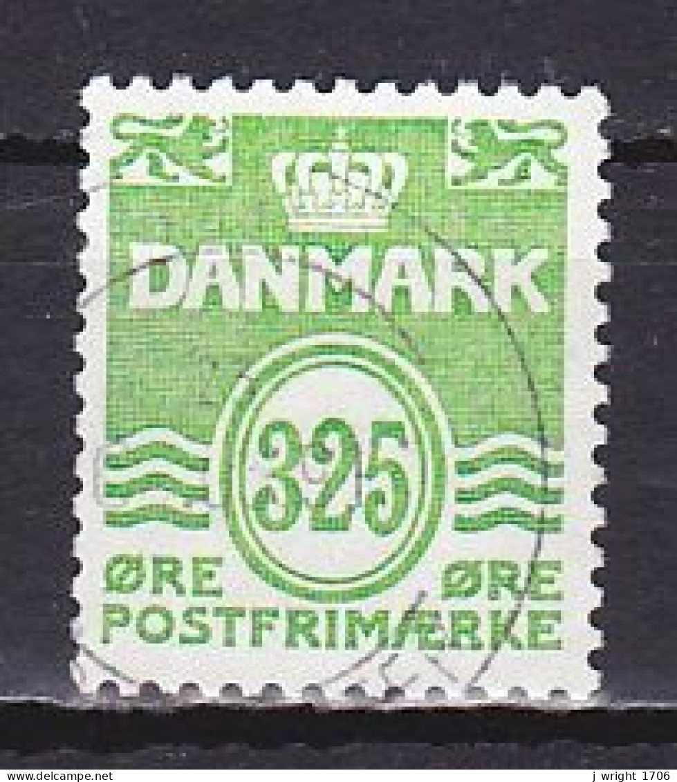 Denmark, 1990, Numeral & Wave Lines, 325ø, USED - Gebruikt