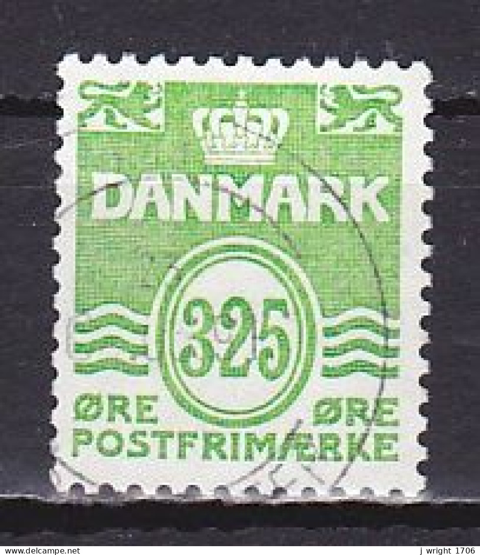 Denmark, 1990, Numeral & Wave Lines, 325ø, USED - Used Stamps