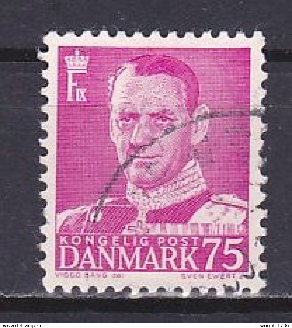 Denmark, 1950, King Frederik IX/Type III, 75ø, USED - Oblitérés