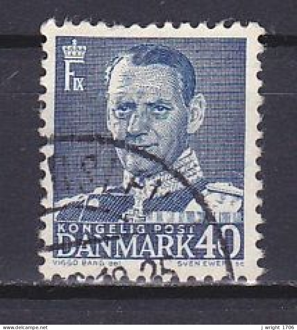 Denmark, 1949, King Frederik IX/Type III, 40ø, USED - Usati