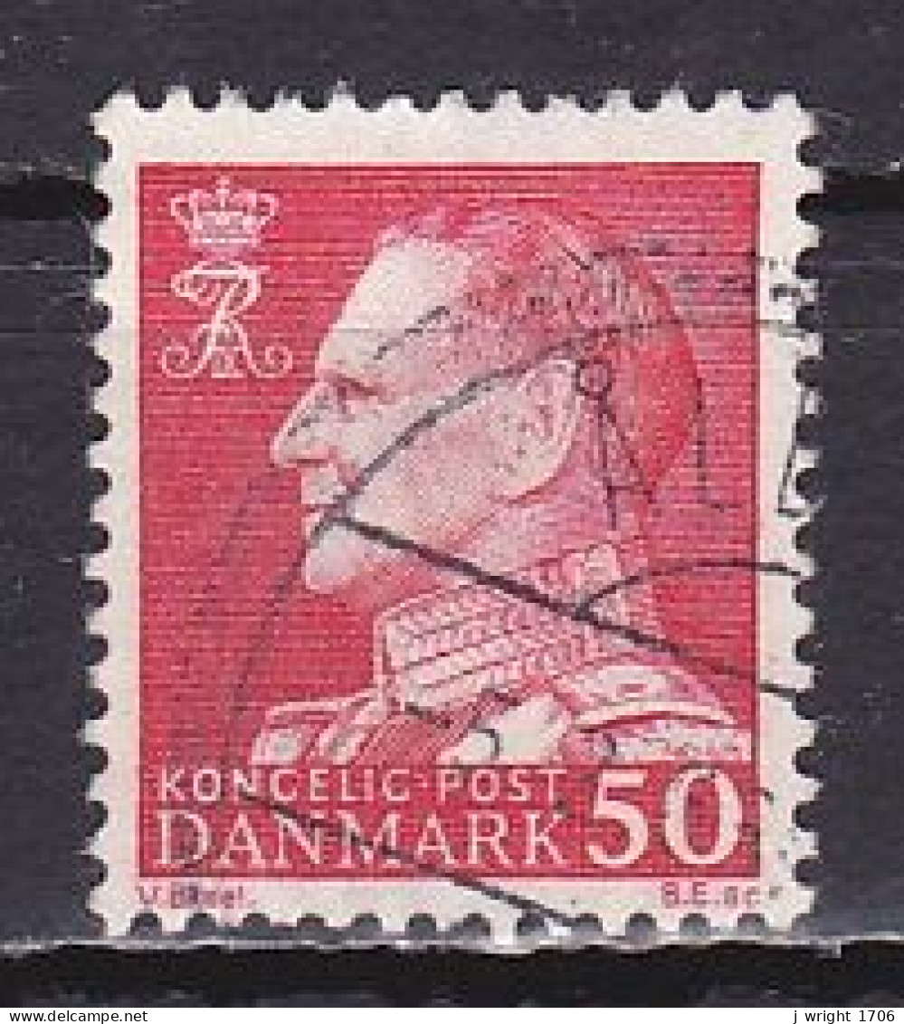 Denmark, 1965, King Frederik IX, 50ø, USED - Usati