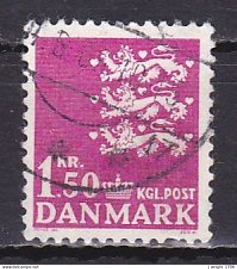 Denmark, 1962, Coat Of Arms, 1.50kr, USED - Used Stamps