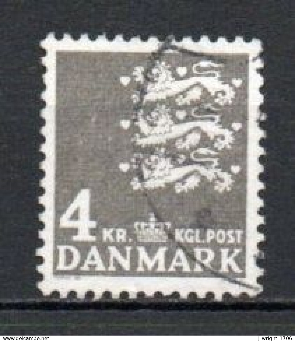 Denmark, 1969, Coat Of Arms, 4kr, USED - Usati