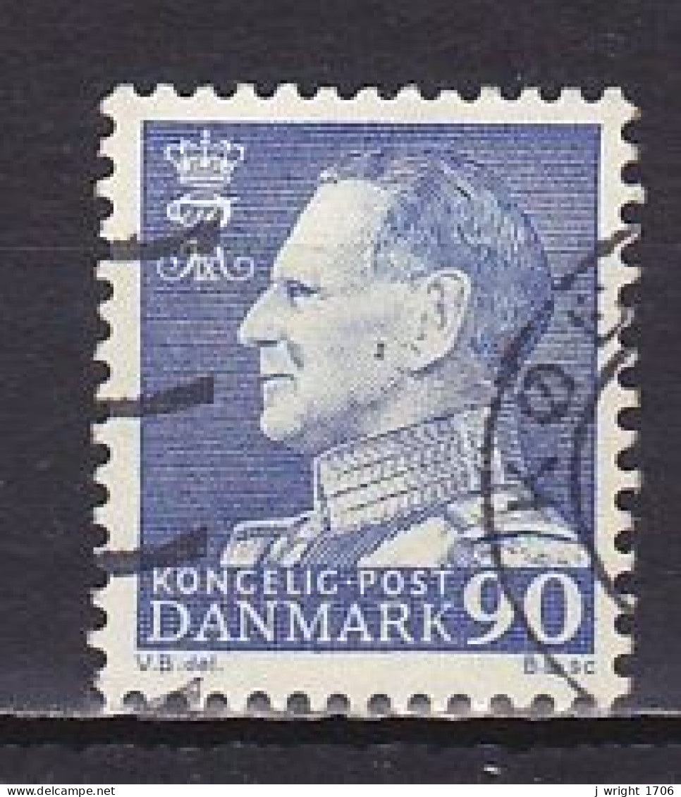 Denmark, 1967, King Frederik IX, 90ø/Fluorescent, USED - Oblitérés