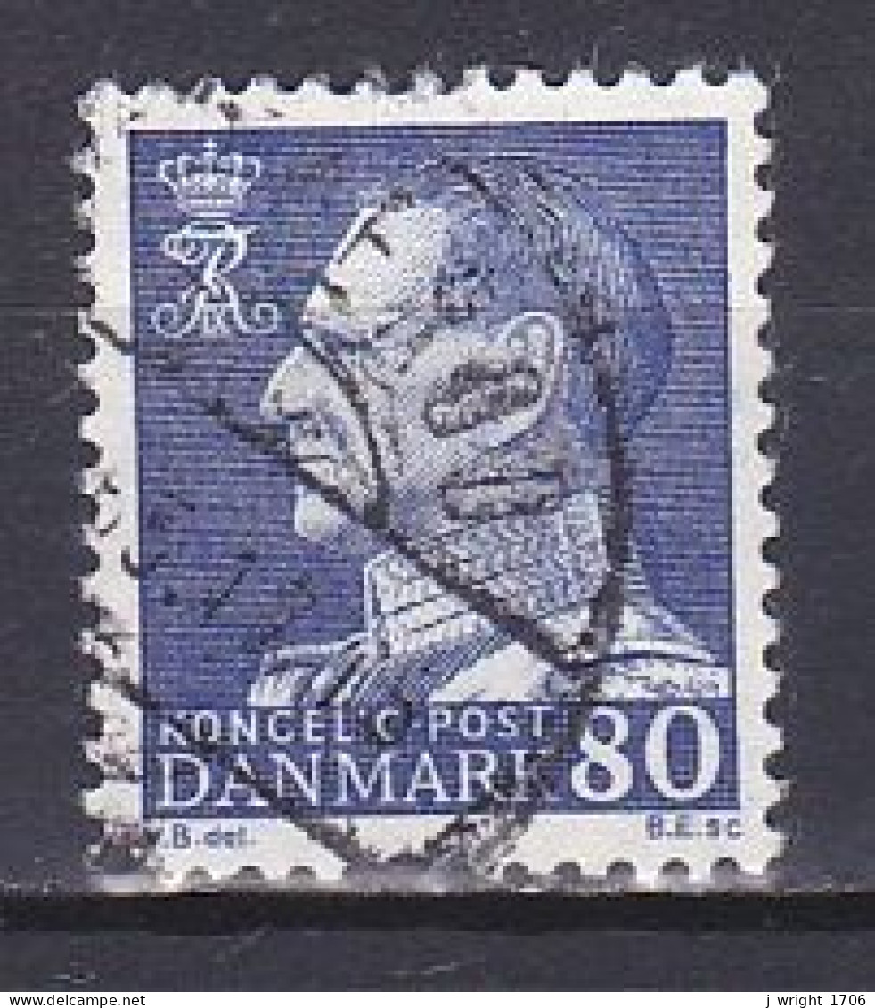 Denmark, 1965, King Frederik IX, 80ø, USED - Used Stamps