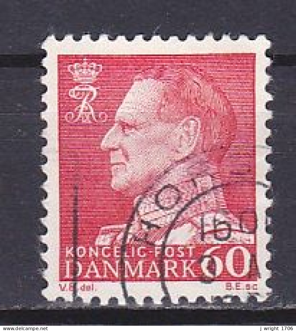 Denmark, 1967, King Frederik IX, 60ø, USED - Usati