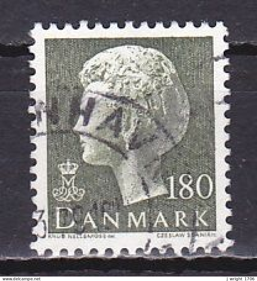 Denmark, 1977, Queen Margrethe II, 180ø, USED - Used Stamps