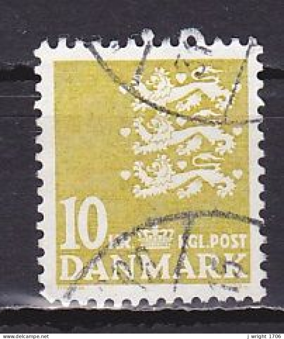 Denmark, 1976, Coat Of Arms, 10kr, USED - Gebruikt