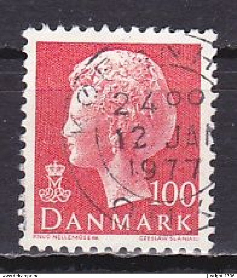 Denmark, 1976, Queen Margrethe II, 100ø/Ordinary Paper, USED - Gebruikt