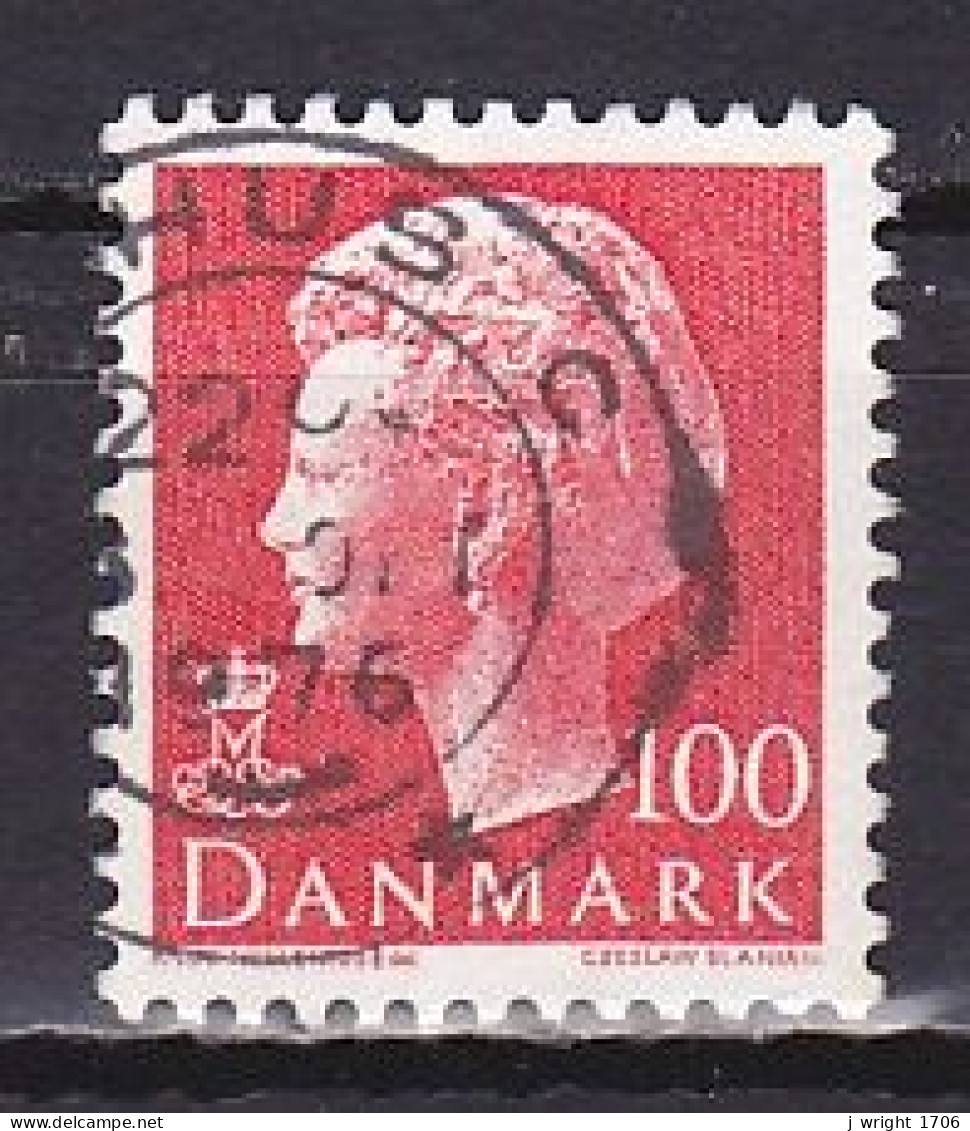 Denmark, 1976, Queen Margrethe II, 100ø, USED - Used Stamps