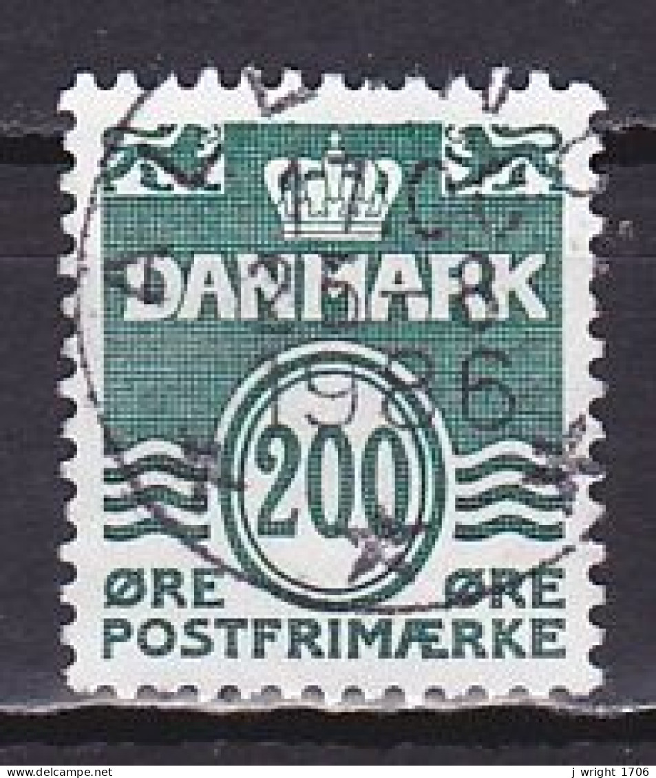 Denmark, 1983, Numeral & Wave Lines, 200ø, USED - Gebraucht
