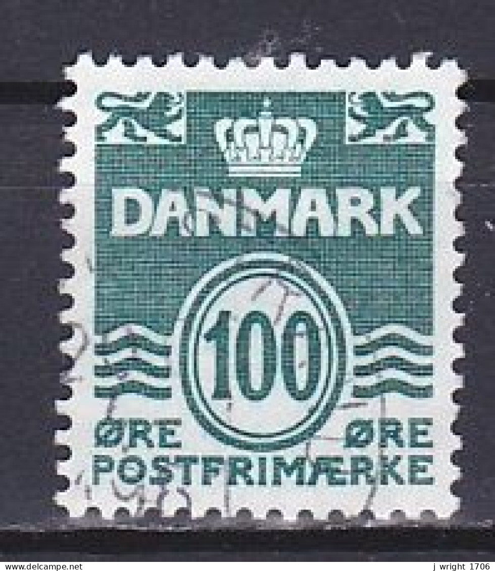 Denmark, 1981, Numeral & Wave Lines, 100ø, USED - Oblitérés