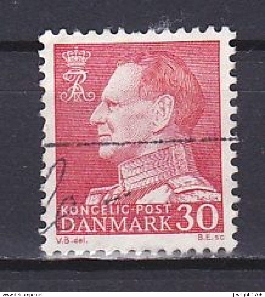 Denmark, 1962, King Frederik IX, 30ø/Fluorescent, USED - Used Stamps