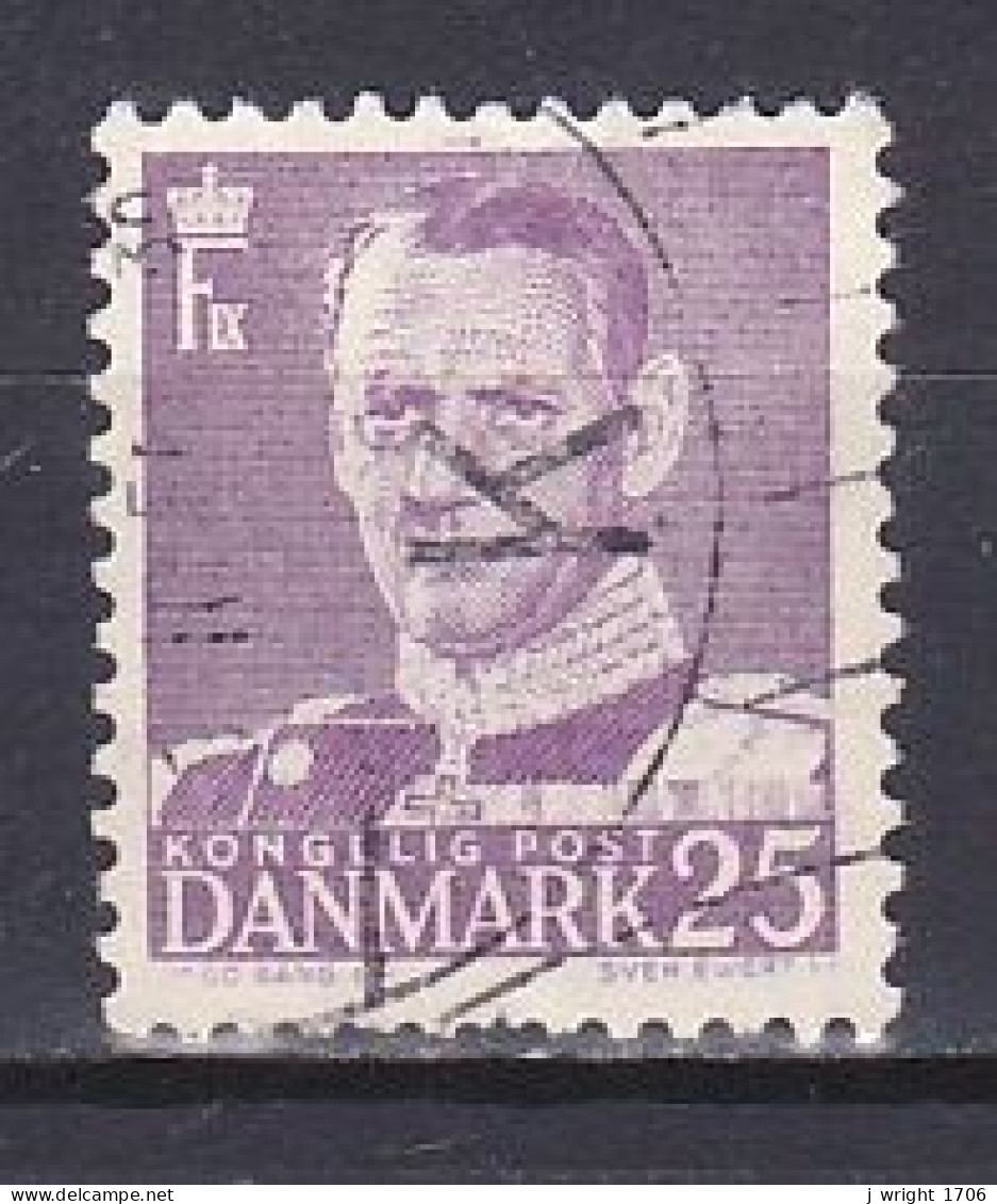 Denmark, 1955, King Frederik IX, 25ø, USED - Usati