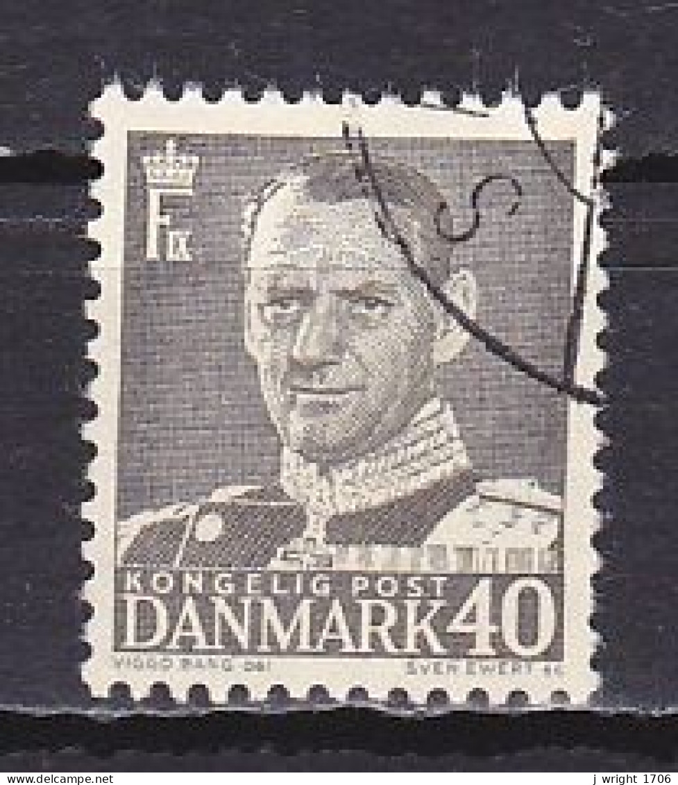 Denmark, 1950, King Frederik IX, 40ø, USED - Gebraucht