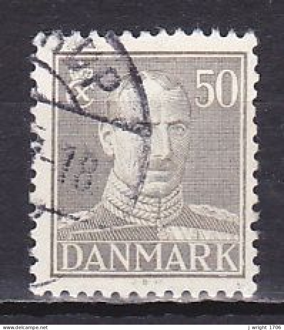 Denmark, 1945, King Christian X, 50ø, USED - Oblitérés