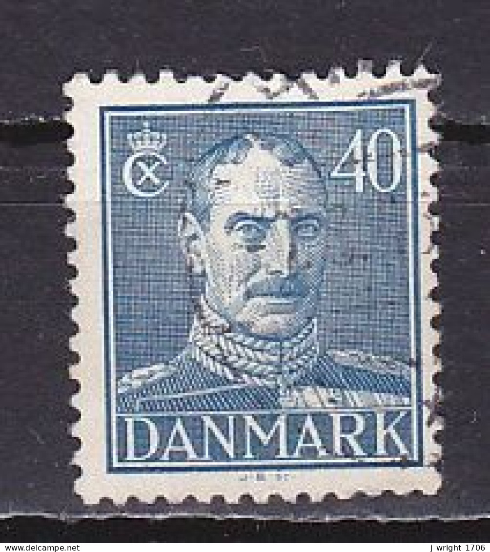 Denmark, 1943, King Christian X, 40ø, USED - Oblitérés