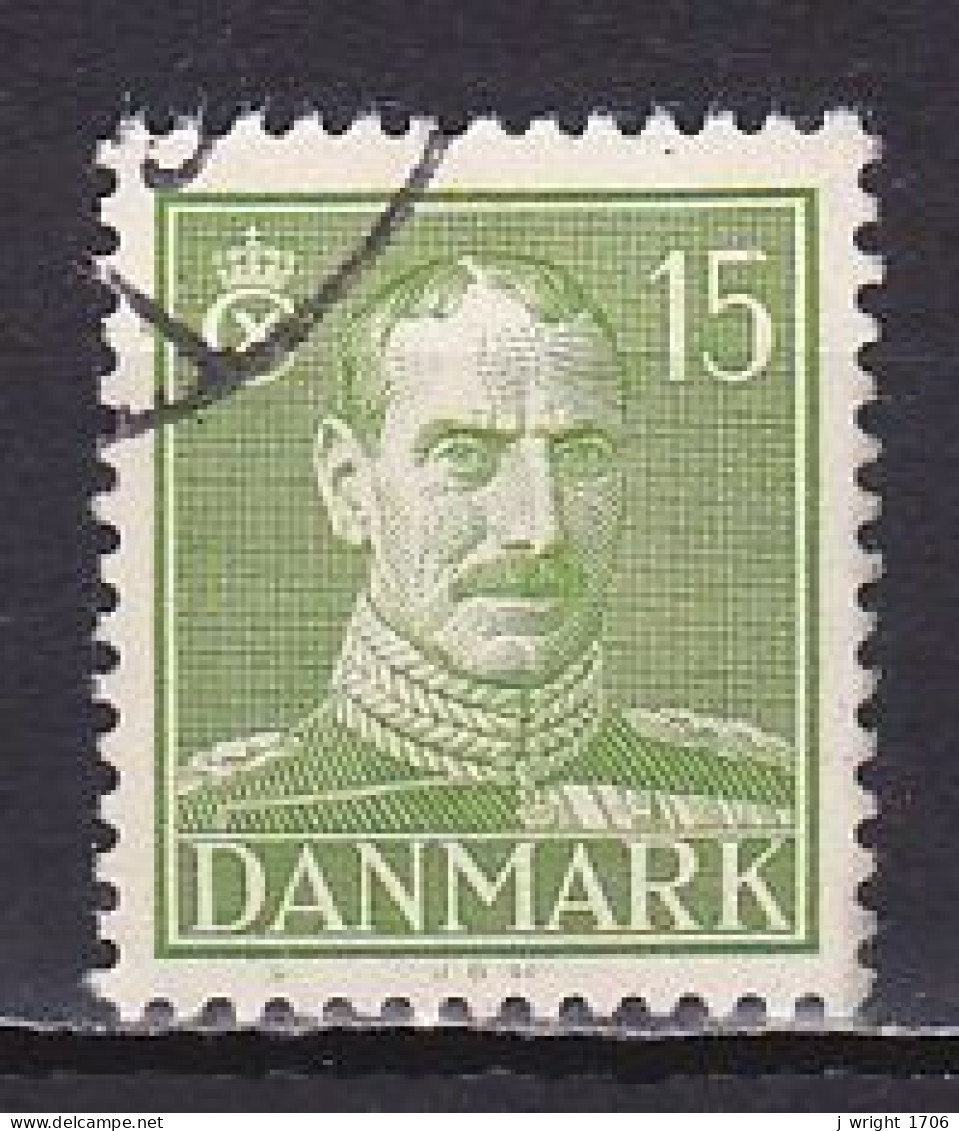 Denmark, 1942, King Christian X, 15ø, USED - Oblitérés