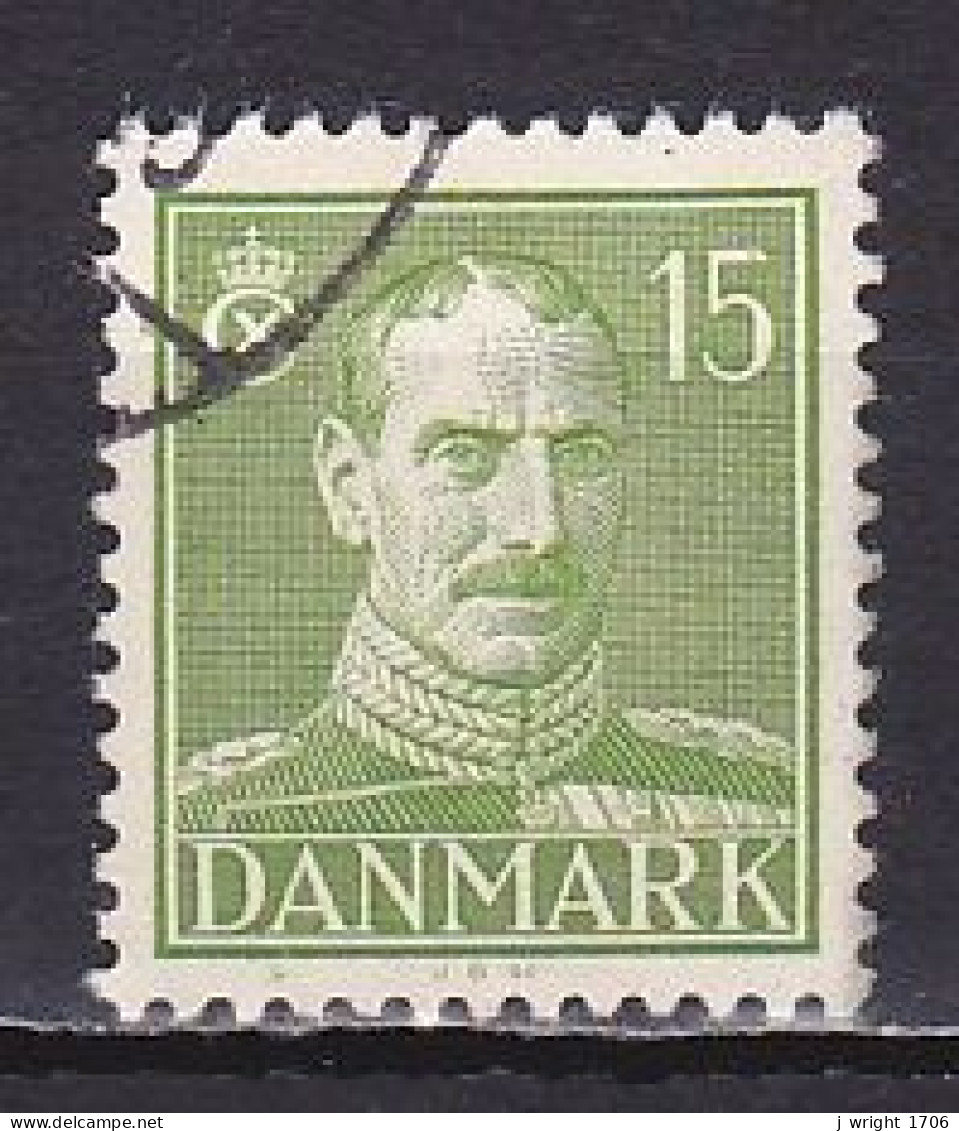 Denmark, 1942, King Christian X, 15ø, USED - Gebraucht