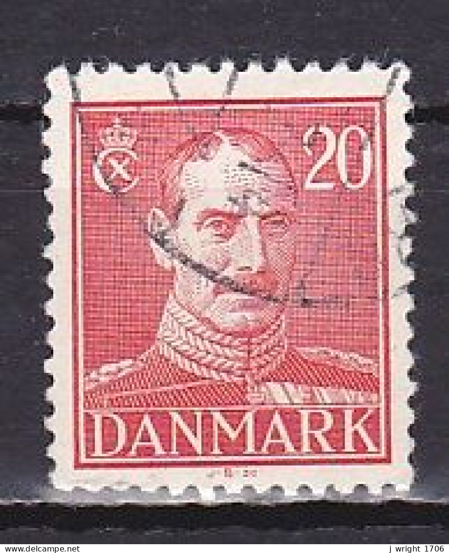 Denmark, 1942, King Christian X, 20ø, USED - Oblitérés