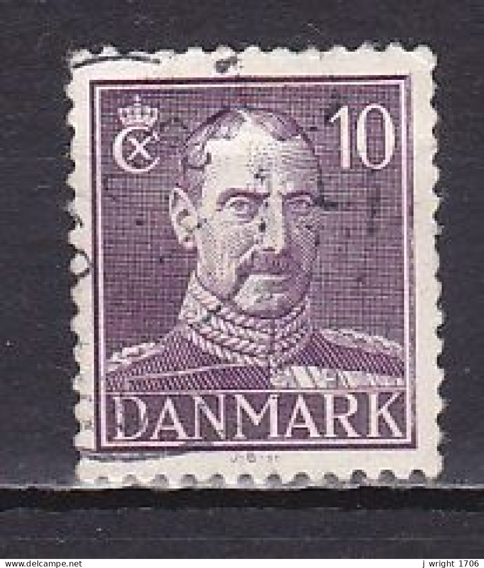 Denmark, 1942, King Christian X/Violet, 10ø, USED - Usati