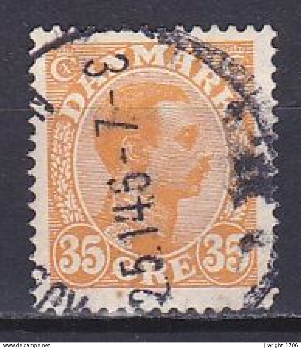 Denmark, 1913, King Christian X, 35ø, USED - Oblitérés