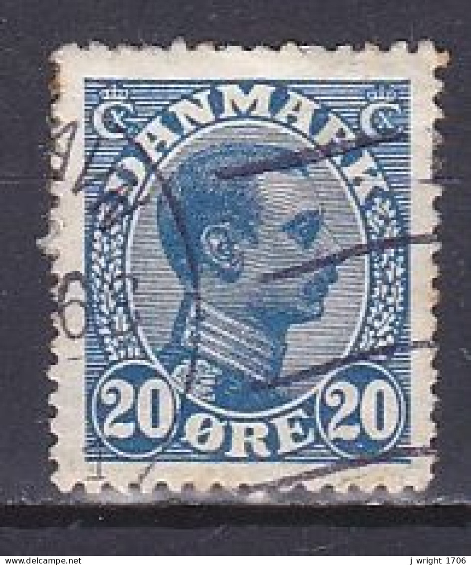 Denmark, 1913, King Christian X, 20ø, USED - Used Stamps