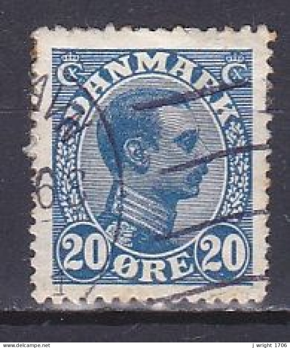 Denmark, 1913, King Christian X, 20ø, USED - Usati