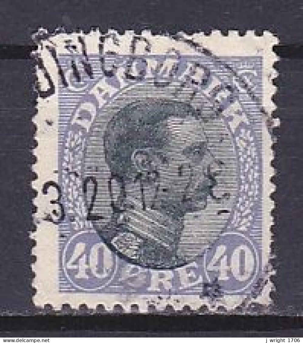 Denmark, 1918, King Christian X, 40ø, USED - Used Stamps