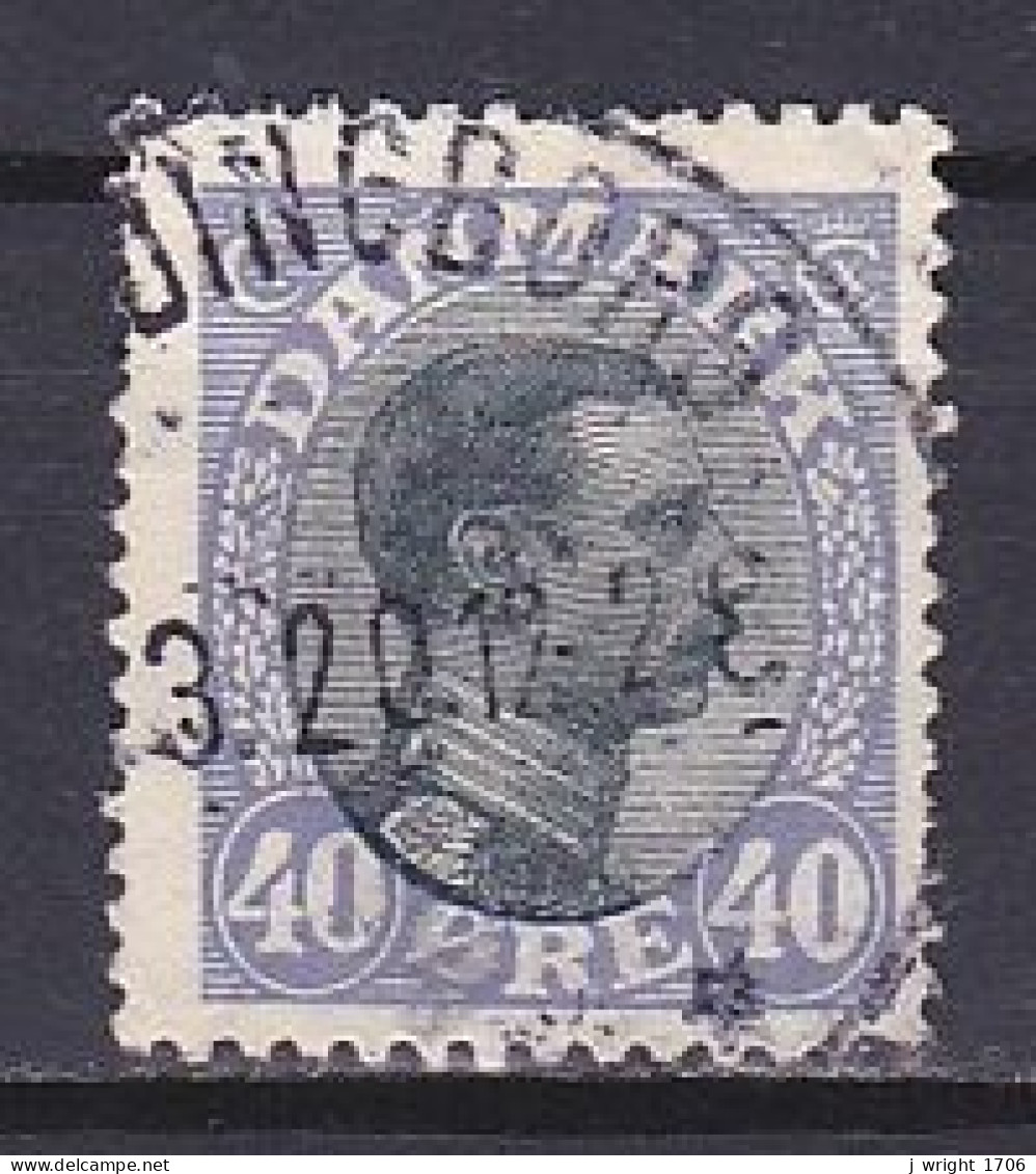 Denmark, 1918, King Christian X, 40ø, USED - Usati