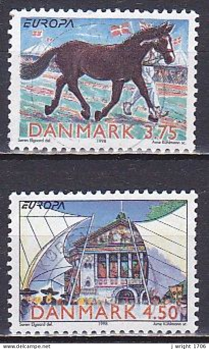 Denmark, 1998, Europa CEPT, Set, USED - Gebruikt