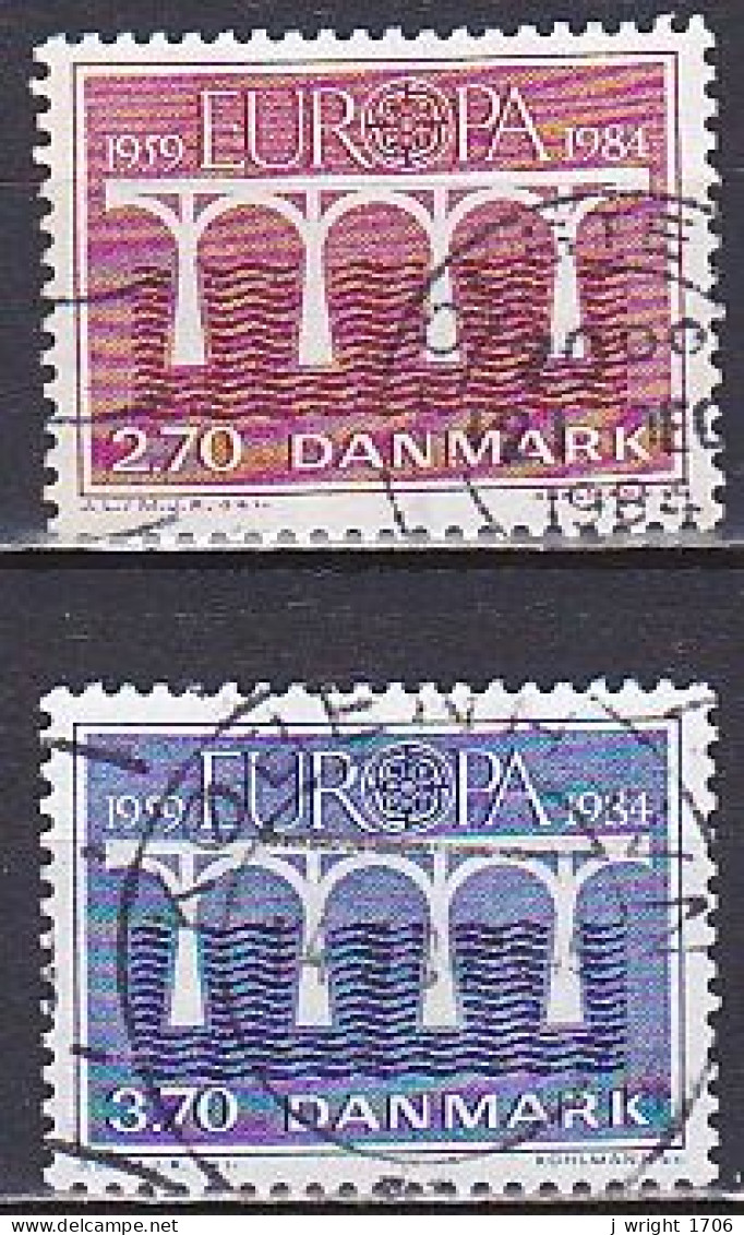 Denmark, 1984, Europa CEPT, Set, USED - Gebruikt