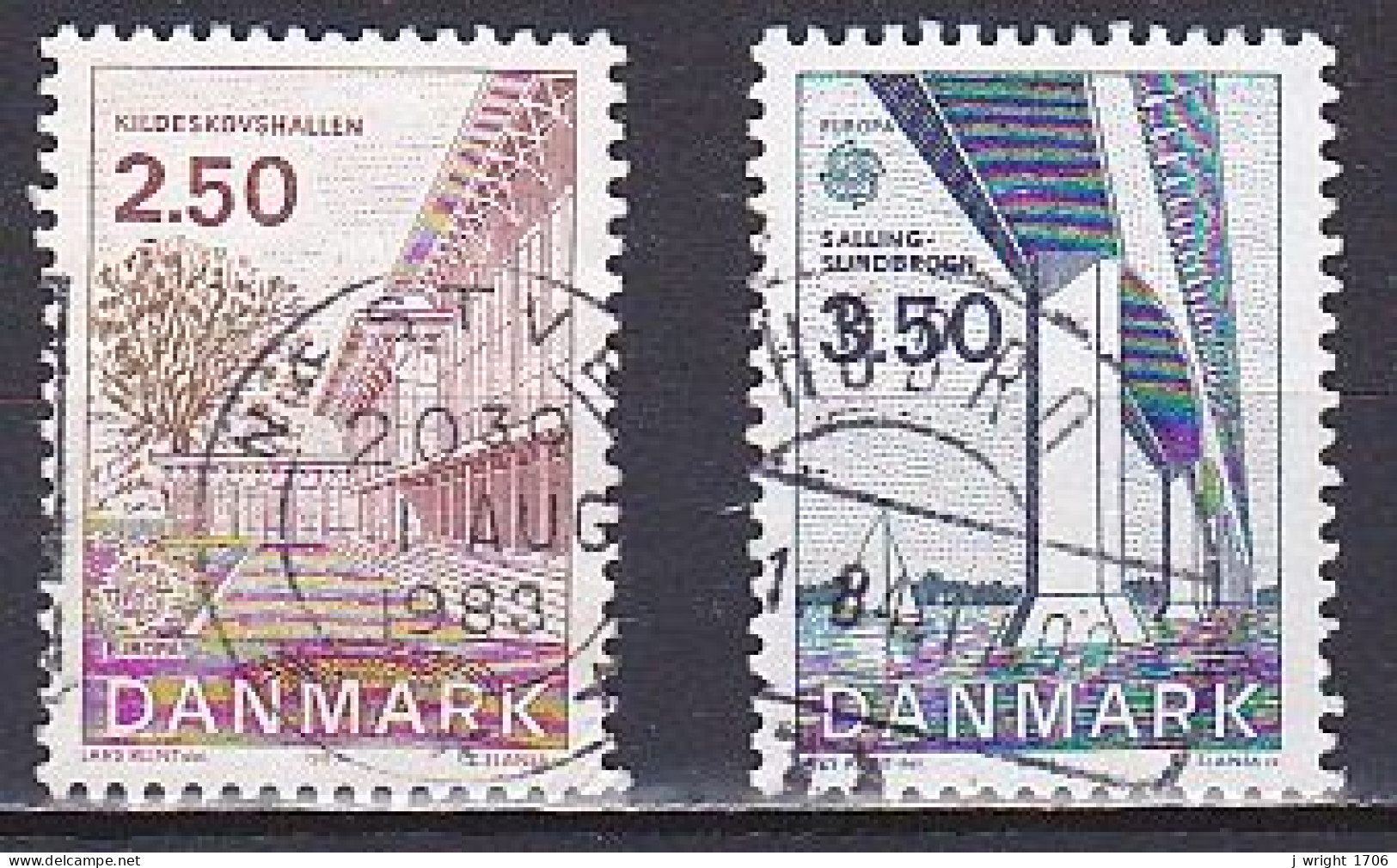 Denmark, 1983, Europa CEPT, Set, USED - Gebruikt