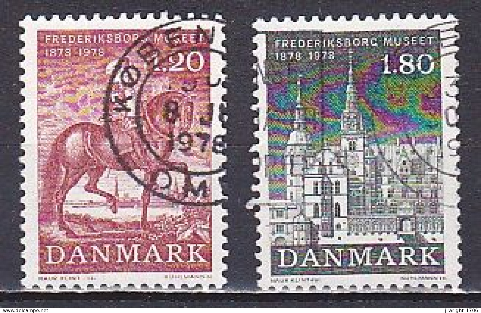 Denmark, 1978, National History Museum Centenary, Set, USED - Used Stamps