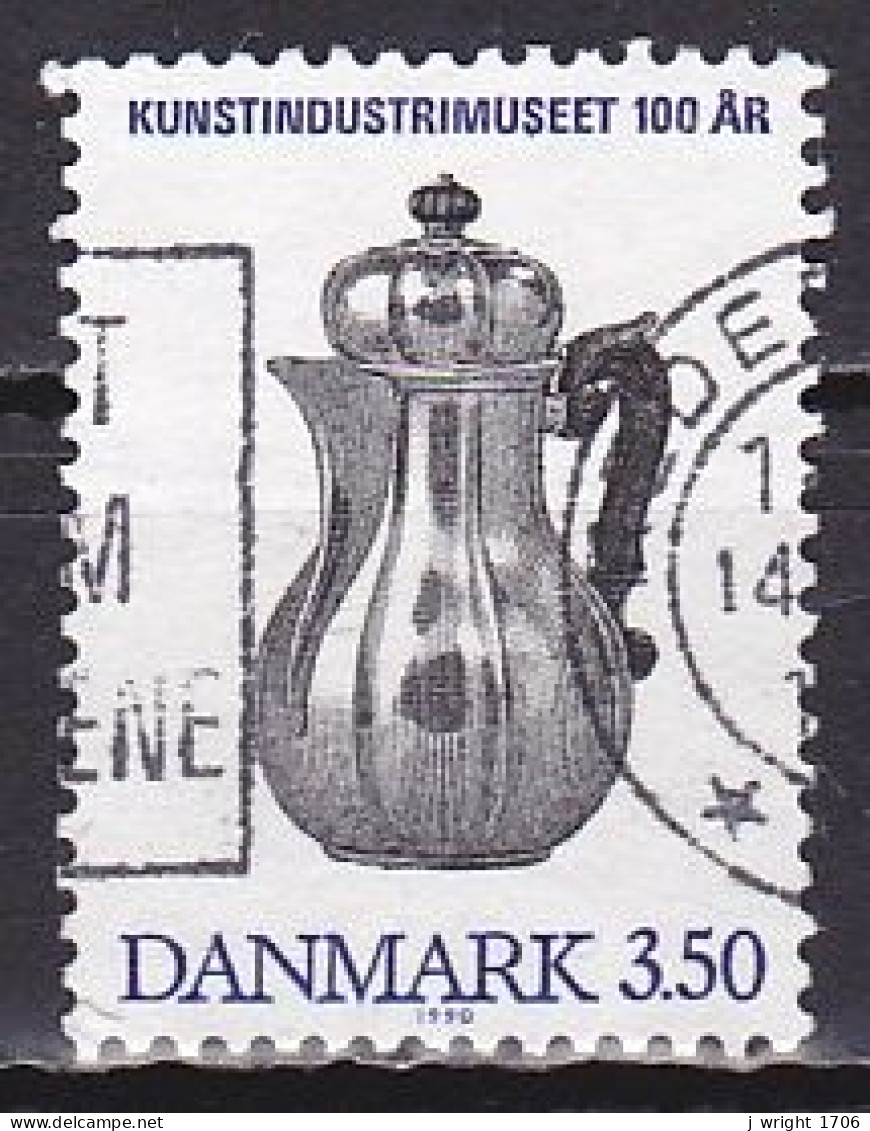 Denmark, 1990, Decorative Museum Art Centenary, 3.50kr, USED - Usado