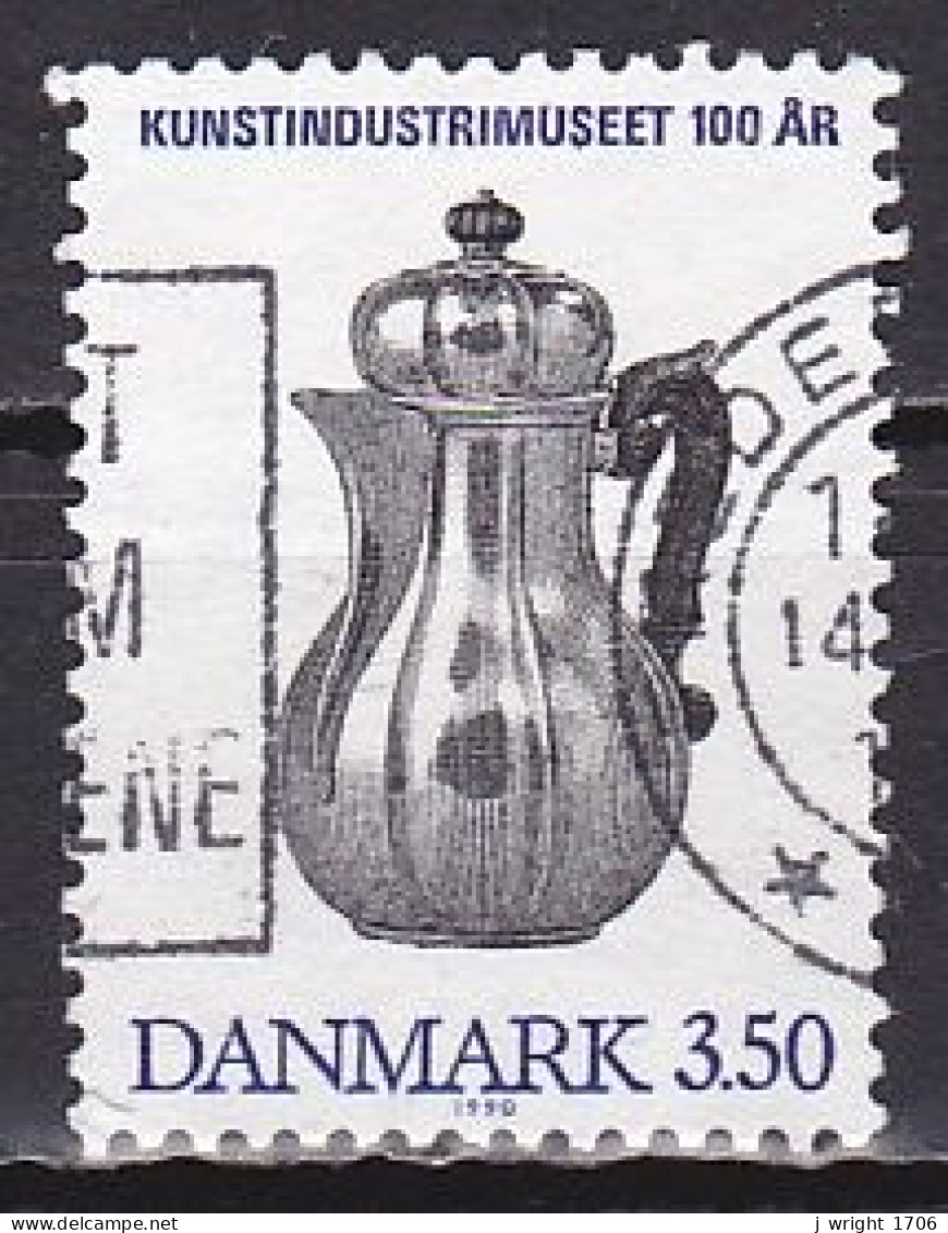 Denmark, 1990, Decorative Museum Art Centenary, 3.50kr, USED - Oblitérés