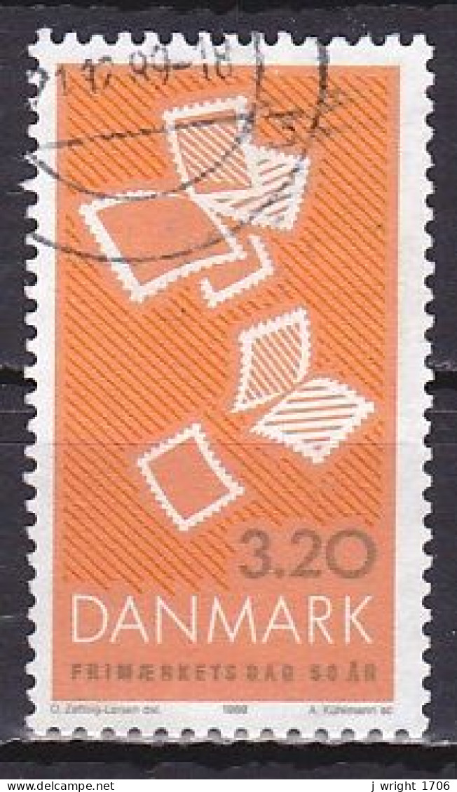 Denmark, 1989, Stamp Day 50th Anniv, Set, USED - Gebraucht