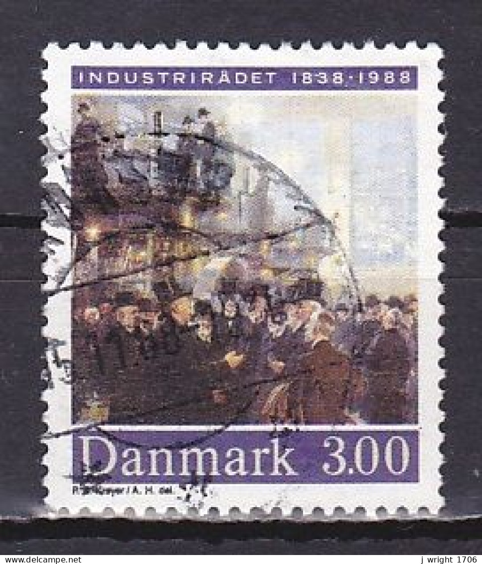 Denmark, 1988, Federation Of Danish Industries 150th Anniv, 3.00kr, USED - Usado