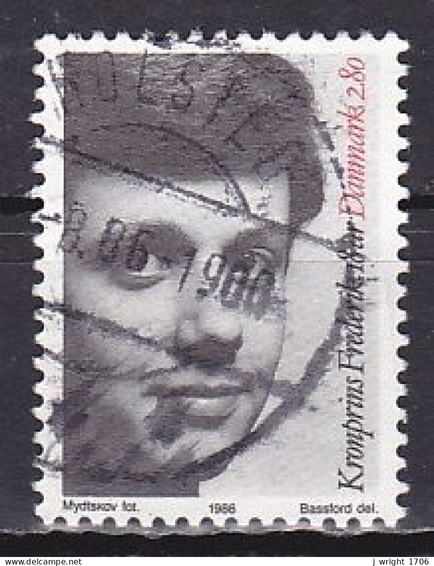 Denmark, 1986, Prince Frederik 18th Birthday, 2.80kr, USED - Oblitérés