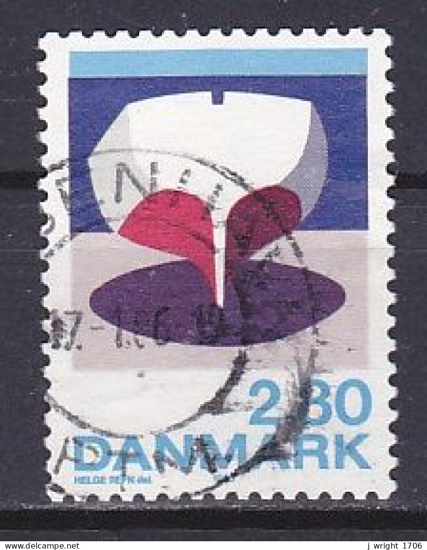 Denmark, 1985, Stern Of Boat, 2.80kr, USED - Usado