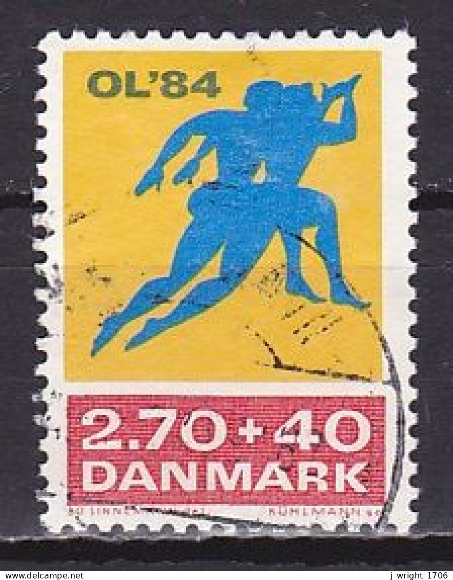 Denmark, 1984, Olympic Games, 2.70kr + 40ø, USED - Gebraucht