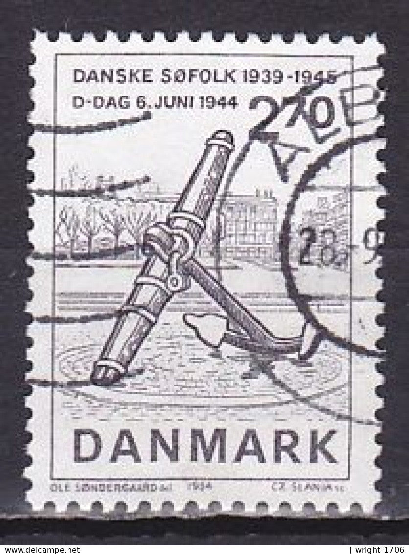 Denmark, 1984, Normandy Invasion 40th Anniv, 2.70kr, USED - Gebraucht