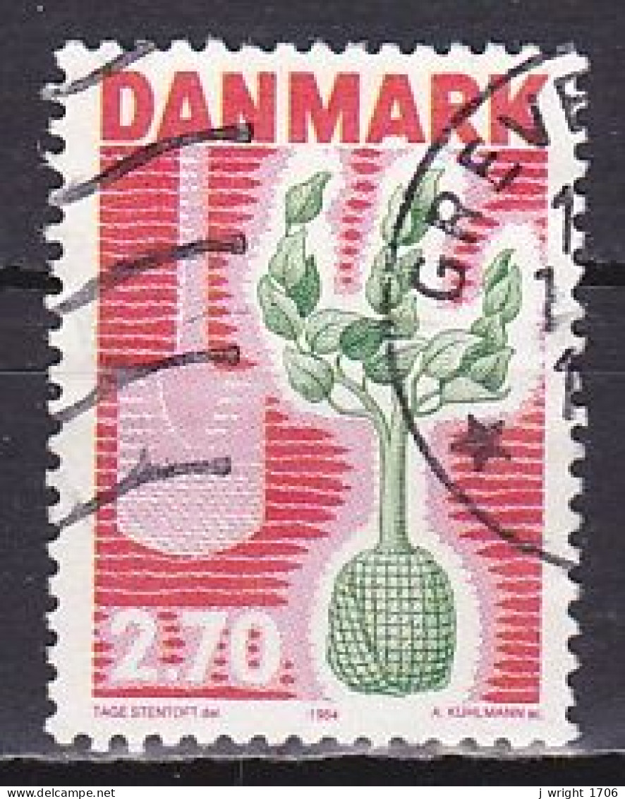 Denmark, 1984, Plant A Tree Campaign, 2.70kr, USED - Used Stamps