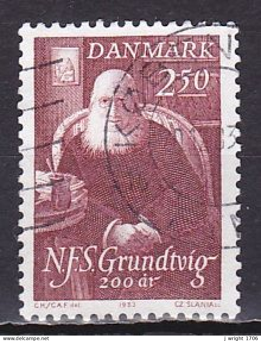 Denmark, 1983, Nicolai F. S. Grundtvig, 2.50kr, USED - Oblitérés