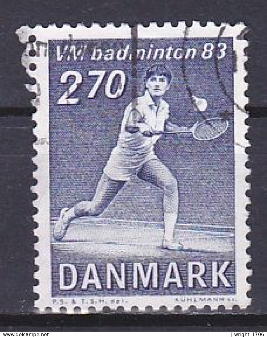 Denmark, 1983, World Badminton Championships, 2.70kr, USED - Gebruikt